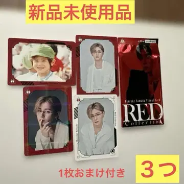 야마다 료스케 비주얼 카드 RED 3개 새상품