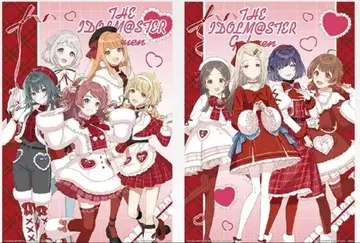 학원 아이돌 마스터 제일복권 part4 비주얼 시트 2매 세트