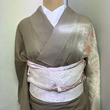 럭셔리 산터우 자수 외문장 호몬기 새상품급