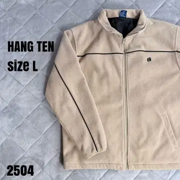 HANG TEN 한텐 플리스 자켓 베이지 계열 L 2504