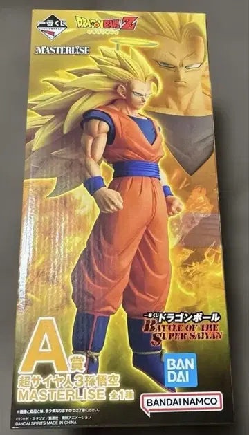 제일복권 A상 초사이어인 3 손오공 피규어 드래곤볼