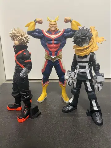 나의 히어로 아카데미아 피규어 3체 세트