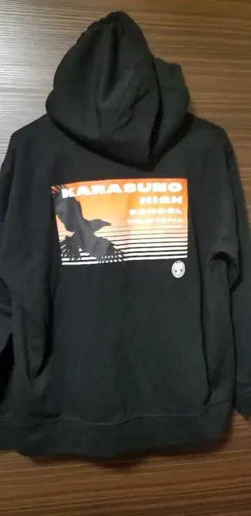 하이큐 후드티 카라스노 고교