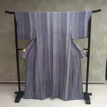 전통 공예가 호시나 도잔 낙관입 에도 코몬 변형 줄무늬 오역