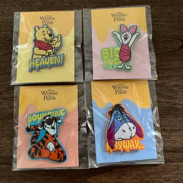 디즈니 푸우 곰돌이 푸 자수 배지 이벤트 한정품