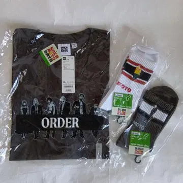 GU 사카모토 데이즈 3종 세트 티셔츠 양말