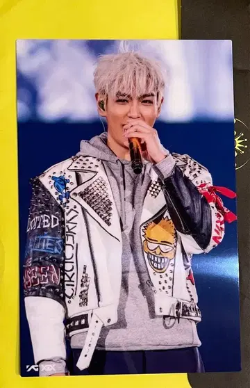 BIGBANG VIP 혜택 생일 카드 T.O.P