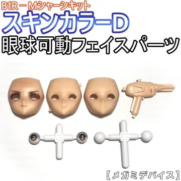 안구 가동 페이스 부품 B1R-M 섀시 키트 스킨 컬러 D 1