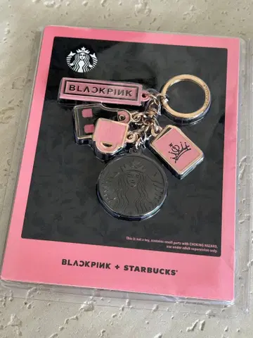 BLACKPINK STARBUCKS 키링 세트