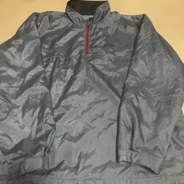 스릭슨 SRIXON 남성용 골프 하프 지퍼 윈드 브레이커 LL 그레이