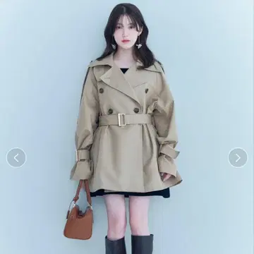 스나이델 미들 트렌치코트