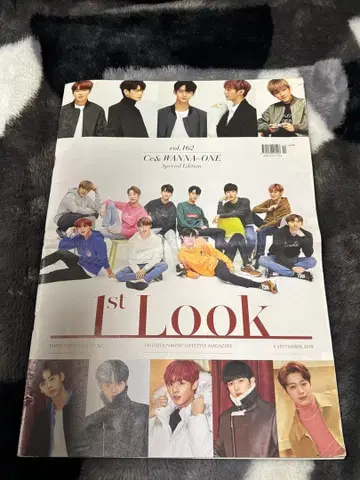 wannaone 워너원 wanna one 1stlook Kcon 잡지