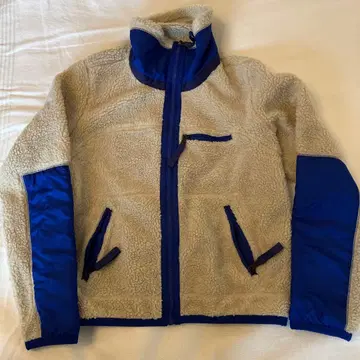 폴로 랄프로렌 플리스 자켓 베이지/블루