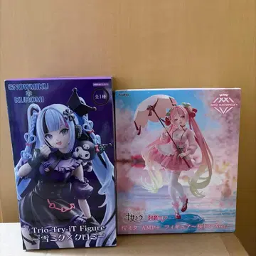 하츠네 미쿠 유키 미쿠 벚꽃 미쿠 피규어