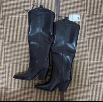 새상품 H&M 롱 부츠 블랙 37 24.5cm