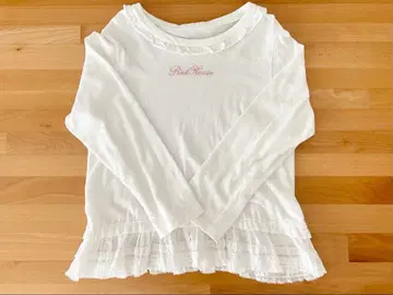 PINK HOUSE 로운 프릴 사용 거즈 쭈리 레나