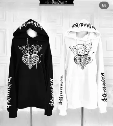 하자품 dimmoire fallen Angel 후디 후드티