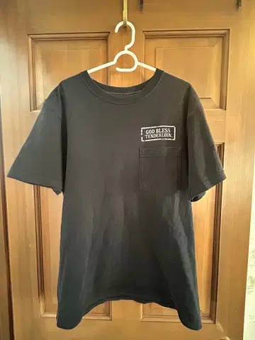 레어 TENDERLOIN GOD BLESS 포켓T셔츠 M 블랙
