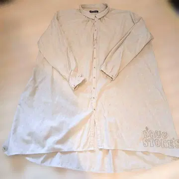 drug store's 베이지 긴팔 튜닉