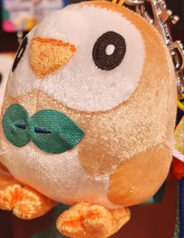 USJ 25주년 포켓몬 모쿠로 숄더 스트랩 포함 키체인