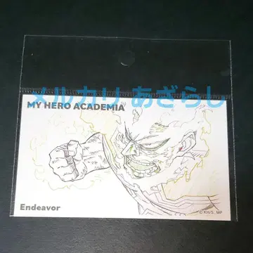 엔데버 나의 히어로 아카데미아 히로아카 6기 원화 스티커 씰