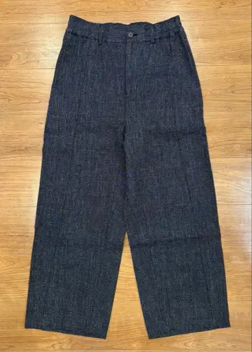 나카가와 마사시치 상점 두꺼운 원단 린넨 팬츠 남성용 L 묵색