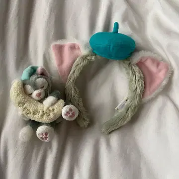 젤라토니 오야스미 키링 머리띠 세트