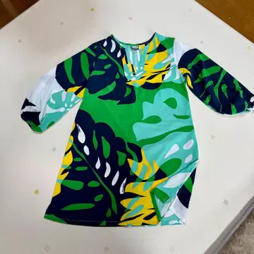 Manuheali'i 보타니컬 프린트 튜닉 S