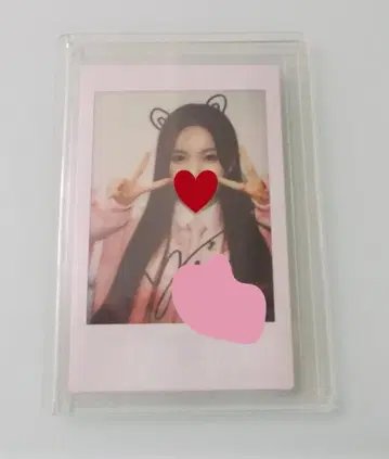 CSR 수아 TiCOn DMM 영상통화 팬사인회 폴라로이드