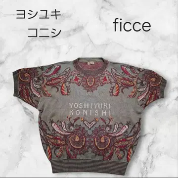 YOSHIYUKI KONIHI 반팔 니트 남성용