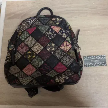 에도 삼홍 인덴야 패치워크 디자인 백팩