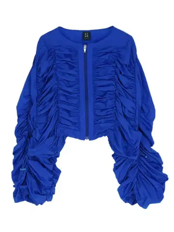 야마다야: ETHR OF 나일론 개더 숏 블루종