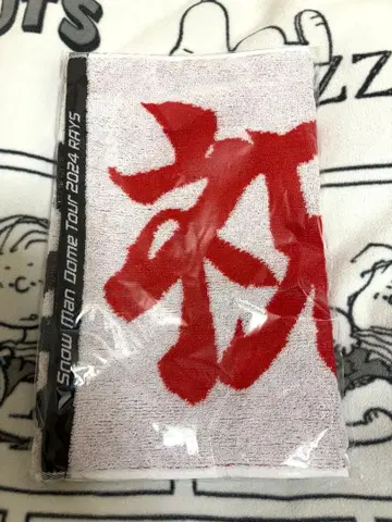 SnowMan DOME TOUR 2024 RAYS 굿즈 타월