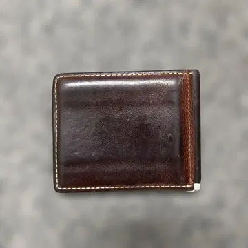 츠치야 가방 가죽 머니클립