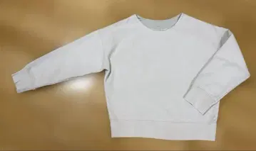 MHL 라이트 그레이 보트넥 트레이닝복