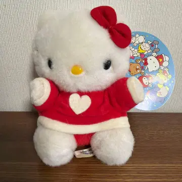키티 초기 하트 파크 산리오 퓨로랜드 봉제 인형 택 포함