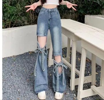 데님 한국 아노짱 팬츠 청바지