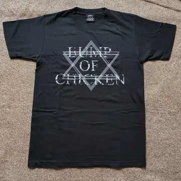 [ 미사용 새상품 ] BUMP OF CHICKEN 블랙 T셔츠 2005
