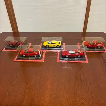 페라리 미니카 5대 세트