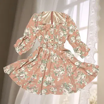 모리걸 페어리 그런지 꽃무늬 원피스 히메갸루 헤이세이 걸리시 아마로리