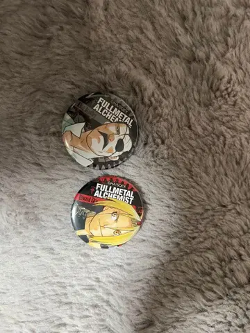 강철의 연금술사전 파이널 캔뱃지 2개 세트