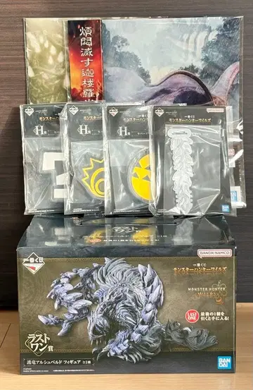 제일복권 몬스터 헌터 라스트 원상 알슈벨드 피규어