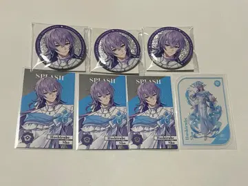 니지산지 8th Anniversary 8주년 호시미치 쇼 캔뱃지 메타카