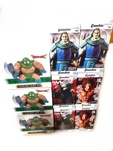 드래곤 퀘스트 칸다타 바키 단다단 킹덤 피규어 9개 세트