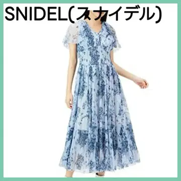 [스나이델] Sus 프린트 케이프 튤 드레스 SWFO224242