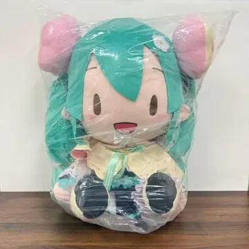 LL 사이즈 하츠네 미쿠 매지컬 미라이 복슬복슬 봉제 인형