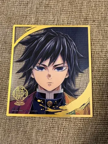 귀멸의 칼날 토미오카 기유 기둥전 랜덤 미니 클리어 색지