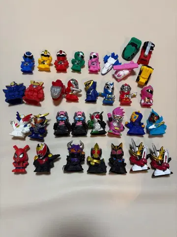 손가락 인형 완구 슈퍼전대 히어로 가면라이더