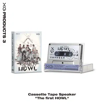 미개봉 XG 카세트 테이프 스피커
