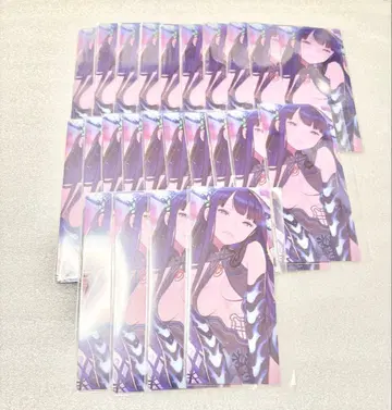 fgo 최종 재림전 편성 화면풍 카드 세트 양귀비